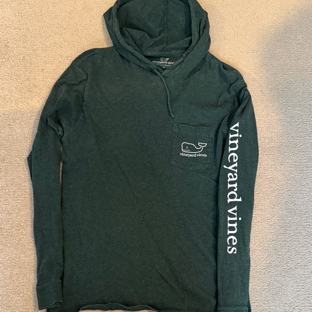 Vineyard Vines Deep Green Pullover Hoodie